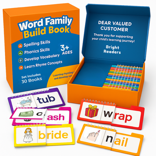 Word Family Flip Books - Turn Struggling Readers Into Confident Kids in Just 2 Weeks