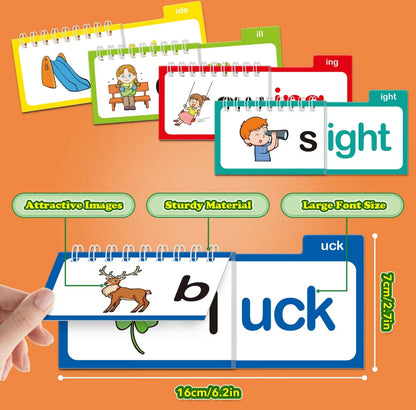 Word Family Flip Books - Turn Struggling Readers Into Confident Kids in Just 2 Weeks