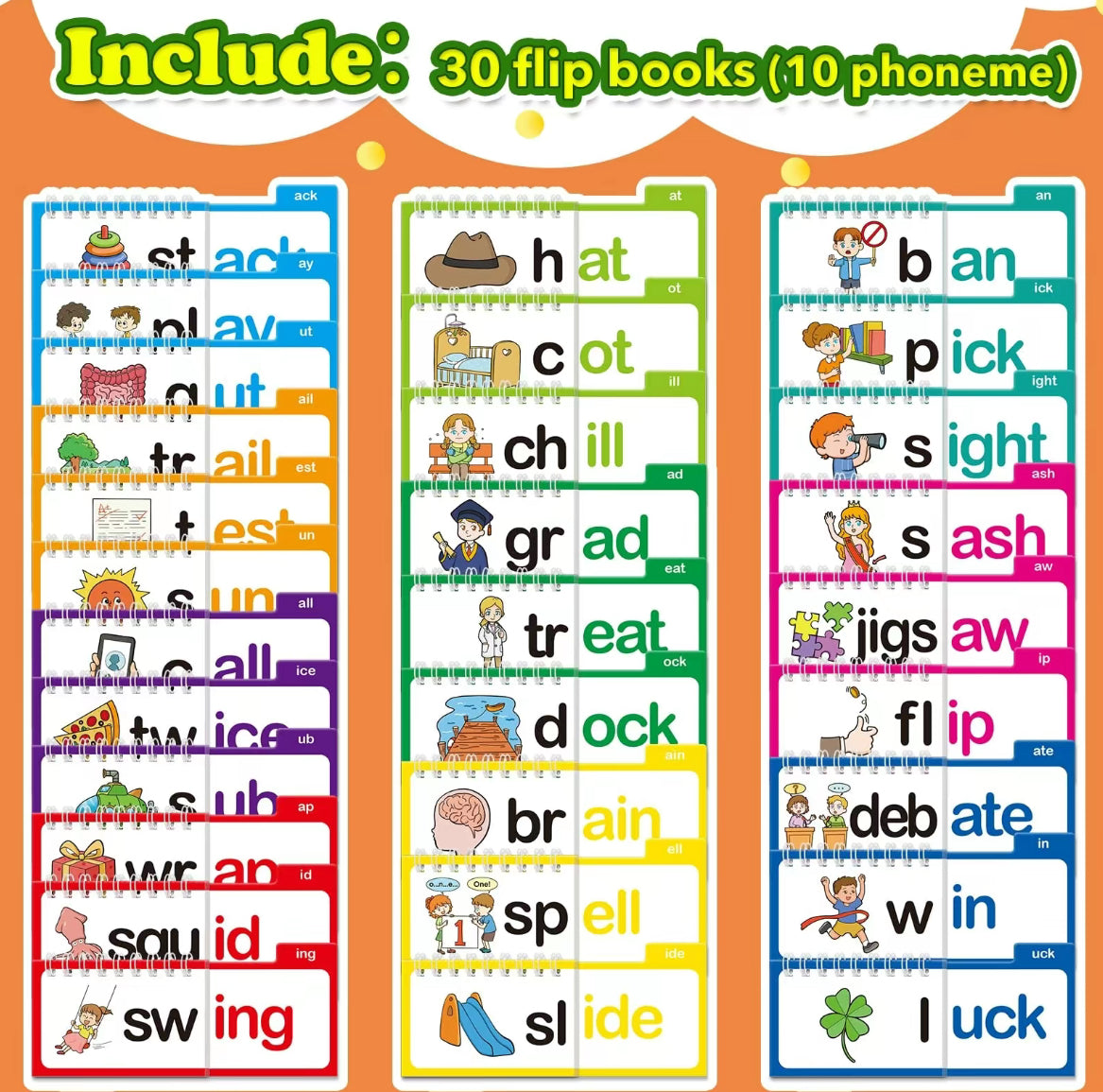 Word Family Flip Books - Turn Struggling Readers Into Confident Kids in Just 2 Weeks