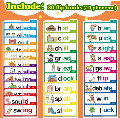 Word Family Flip Books - Turn Struggling Readers Into Confident Kids in Just 2 Weeks