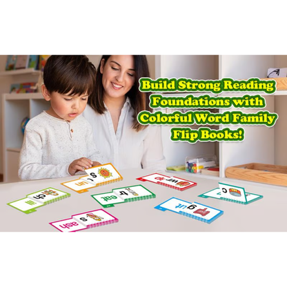 Word Family Flip Books - Turn Struggling Readers Into Confident Kids in Just 2 Weeks