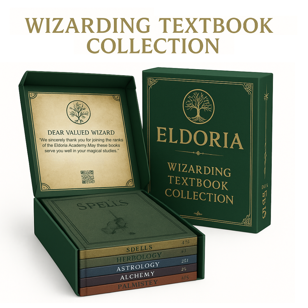 Eldoria Wizarding Textbook Collection